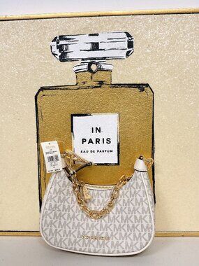 Michael Kors 35R3G4CC1B Cora Extra-Small Signature Logo Shoulder Bag